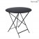 Table Bistro Ø77cm Réglisse Fermob Jardinchic