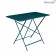 Table Bistro 97 x 57cm Bleu Acapulco Fermob Jardinchic