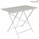 Table Bistro 97 x 57cm Gris Argile Fermob Jardinchic