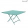 Table Caractère 128 x 128cm Bleu Lagune Fermob Jardinchic