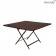 Table Caractère 128 x 128cm Rouille Fermob Jardinchic