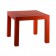 Table Carrée Jut Rouge Vondom Jardinchic