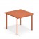 Table carrée Star 90cm Rouge Erable Emu JardinChic