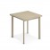 Table carrée Star 70cm Taupe Emu JardinChic