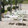 Table Carrée Grace H74cm Blanc Cassé Emu Jardinchic