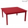 Table Craft 143 x 143cm Coquelicot Fermob Jardinchic