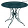 Table de repas 1900 Ø96cm Bleu Abysse Fermob Jardinchic