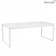 Table de Repas Bellevie Blanc Coton Fermob Jardinchic