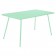 Table Luxembourg 143x80cm Vert Opaline Fermob Jardinchic