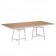 Table de Repas Pilotis 220x100cm Vlaemynck Jardinchic