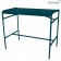 Table Haute Luxembourg 126x73cm Bleu Acapulco Fermob Jardinchic