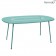 Table Ovale Lorette Bleu Lagune Fermob Jardinchic