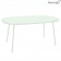 Table Ovale Lorette Menthe Glaciale Fermob Jardinchic