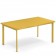 Table Rectangle Star Jaune Curry Emu JardinChic