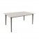 Table Rectangulaire Kira Gris Plateau Marron Emu JardinChic