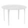 Table Ronde Pattern 120 Blanc Cassé Emu JardinChic 