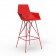 Tabouret Haut Avec Accoudoirs Faz Rouge Vondom JardinChic