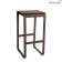 Tabouret Haut sans Dossier Bellevie Rouille Fermob Jardinchic