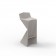 tabouret-taupe-vertex-vondom-jardinchic