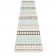 Tapis Asta Pale Turquoise 70x360 Pappelina JardinChic
