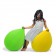 Poufs Baloon Green Apple and yellow YOUNOW Florence Jaffrain JardinChic