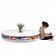 Table Basse Zerino AK47 Blanc Design JardinChic